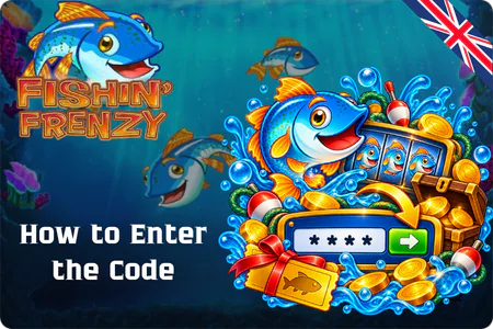 Entering the Fishing Frenzy Bonus Code Before First Deposit