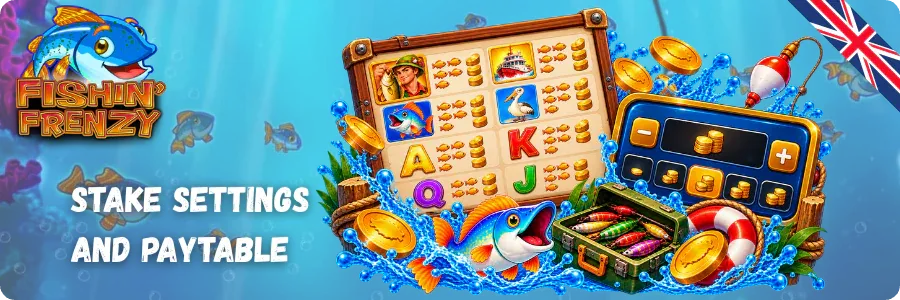 Fishing Frenzy Free Play with 1,000 Virtual Credits in Demo Mode