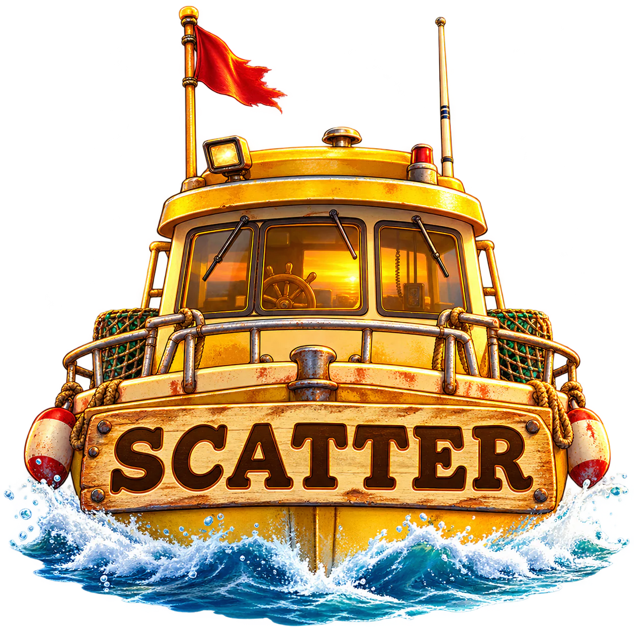 Symbol Scatter Boat